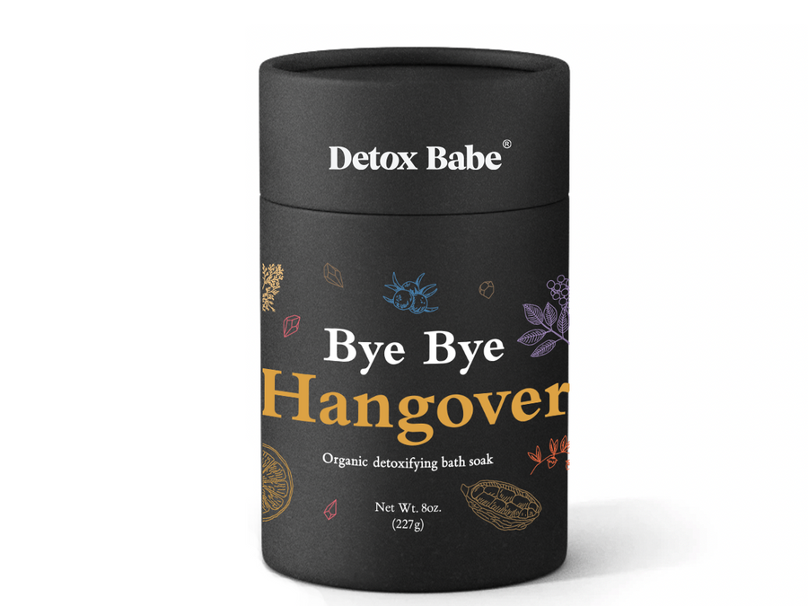 Bye Bye Hangover Organic Bath Salt Soak